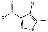 5-甲基-4-氯-3-硝基吡唑, 512810-26-3, 结构式