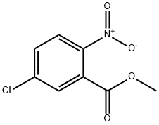 Methyl 5-chloro-2-nitrobenzoate Struktur