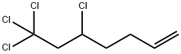 5,7,7,7-Tetrachloro-1-heptene Structure