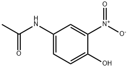 N-(4-hydroxy-3-nitrophenyl)acetamide 结构式