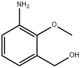 (3-氨基-1,2-伸苯基)二甲醇 结构式