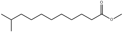 10-甲基十一烷酸甲酯 结构式