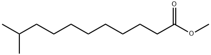 METHYL 10-METHYLUNDECANOATE Structure