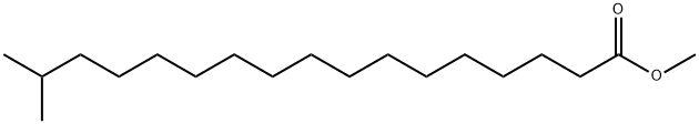 16-METHYLHEPTADECANOIC ACID METHYL ESTER Structure