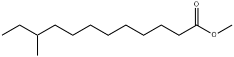 10-メチルドデカン酸メチル 化学構造式