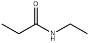 N-乙基丙酰胺,5129-72-6,结构式