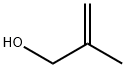 β-メタリルアルコール 化学構造式