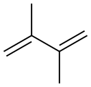 2,3-DIMETHYL-1,3-BUTADIENE Struktur