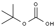 tert-butyl hydrogen carbonate Struktur