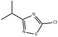 5-Chloro-3-isopropyl-1,2,4-thiadiazole 结构式