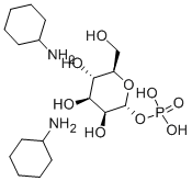 Α-D-(+)-甘露糖-1-磷酸二(环己基铵)盐, 51306-17-3, 结构式
