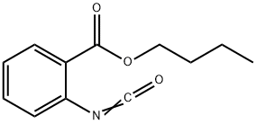 2-(正丁氧基羰基)苯基异氰酸酯 结构式