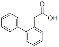 biphenylylacetic acid Struktur
