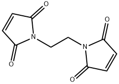 1,2-二马来酰亚胺基乙烷, 5132-30-9, 结构式