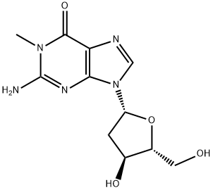 N1-METHYL-2'-DEOXYGUANOSINE Structure