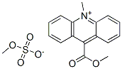 9-(Methoxycarbonyl)-10-methylacridinium Methyl Sulfate Structure