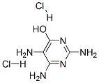 2,4,5-TRIAMINO-6-PYRIMIDINOL DIHYDROCHLORIDE Structure