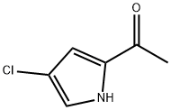 2-ACETYL-4-CHLOROPYRROLE Struktur