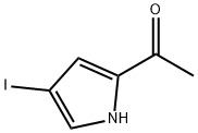 2-ACETYL-4-IODOPYRROLE, 51333-65-4, 结构式