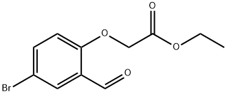ETHYL 2-(4-BROMO-2-FORMYLPHENOXY)ACETATE,51336-47-1,结构式