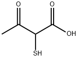 Butanoic acid, 2-mercapto-3-oxo- (9CI),51338-34-2,结构式