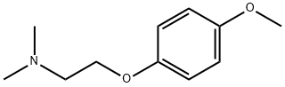 2-(4-甲氧基苯氧基)-N,N-二甲基乙胺, 51344-12-8, 结构式