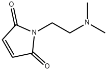 N-(2-(N,N-二甲氨基)乙基)马来酰亚胺, 5135-58-0, 结构式