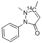 ANTIPYRINE-3-14C Struktur