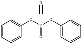 DIPHENYL CYANOPHOSPHONATE Structure