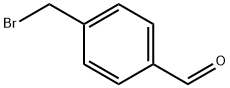 4-(ブロモメチル)ベンズアルデヒド 化学構造式