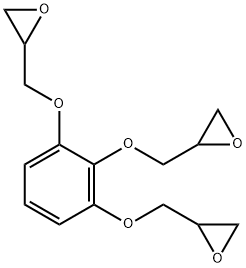 2,2',2''-[1,2,3-ベンゼントリイルトリス(オキシメチレン)]トリスオキシラン 化学構造式