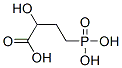 2-hydroxy-4-phosphonobutyric acid Structure