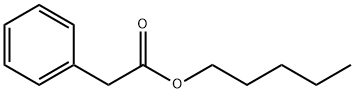 フェニル酢酸アミル 化学構造式