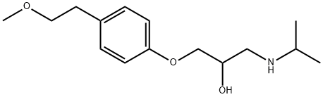 Metoprolol Struktur