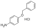 4-苯甲氧基苯胺盐酸盐,51388-20-6,结构式