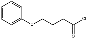 4-苯氧基丁酰氯 结构式