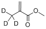 METHYL METH-D3-ACRYLATE Struktur