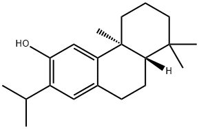 3-Phenanthrenol, 4b,5,6,7,8,8a,9,10-octahydro-4b,8,8-trimethyl-2-(1-methylethyl)-, (4bS,8aS)- Struktur