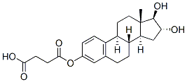 琥珀雌三醇,514-68-1,结构式