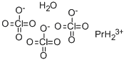 過塩素酸プラセオジム(III), 50%水溶液 化学構造式