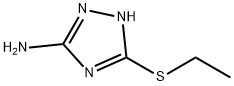 3-(乙基硫代)-1H-1,2,4-三唑-5-胺 结构式