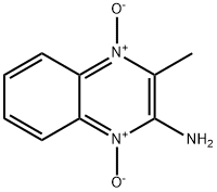 2-Quinoxalinamine,3-methyl-,1,4-dioxide(9CI) Struktur
