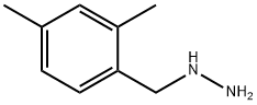 1-(2,4-dimethylbenzyl)hydrazine Struktur