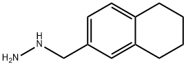 (5,6,7,8-TETRAHYDRO-NAPHTHALEN-2-YLMETHYL)-HYDRAZINE Structure