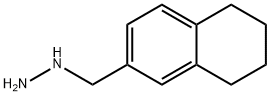 (5,6,7,8-TETRAHYDRO-NAPHTHALEN-2-YLMETHYL)-HYDRAZINE Struktur