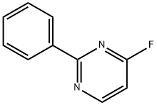 4-フルオロ-2-フェニルピリミジン 化学構造式