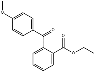 2-CARBOETHOXY-2'-METHOXYBENZOPHENONE Structure