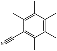 ペンタメチルベンゾニトリル 化学構造式