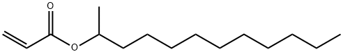 1-methylundecyl acrylate Struktur