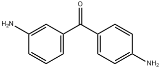 (3-Aminophenyl)(4-aminophenyl)methanone Struktur